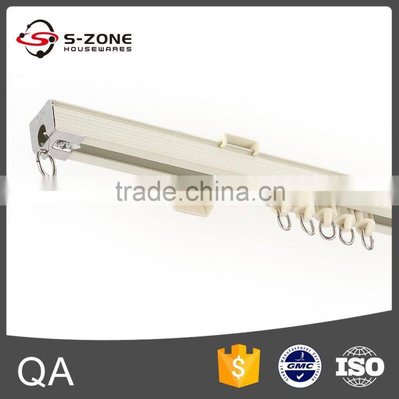 ceiling design aluminium curtain track with aluminium curtain rail