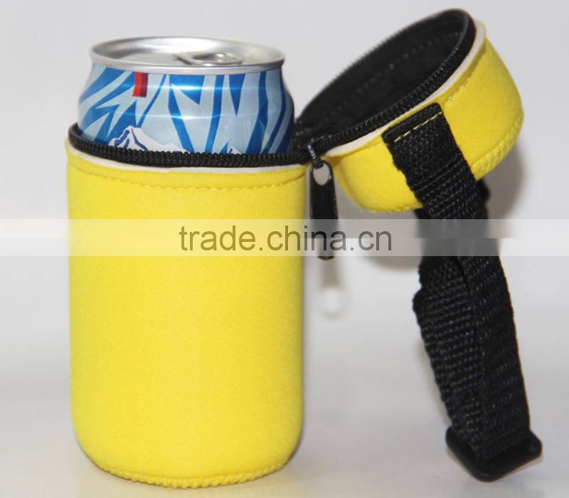 Custom Neoprene Car Can Holder With Zipper