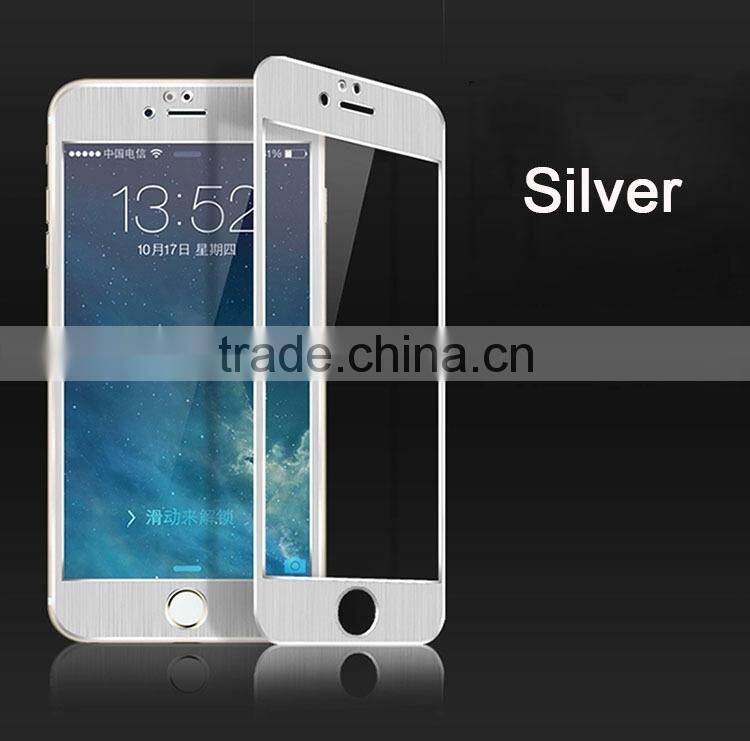 For Samsung galaxy A7 metal tempered glass 0.3mm 9H mobile glass screen protector for A7