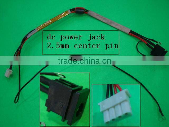 dc power jack with cable for TOSHIBA SATELLITE P300 P300D SERIES