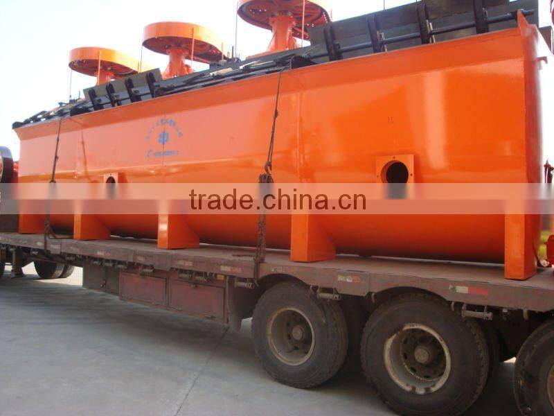 High quality flotation machine for copper gold ore beneficiation