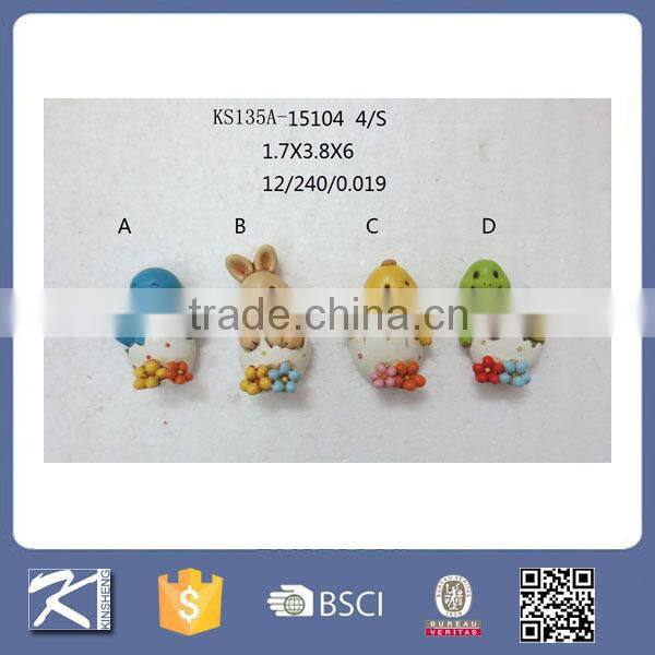 Factory supply angel resin fridge magnet