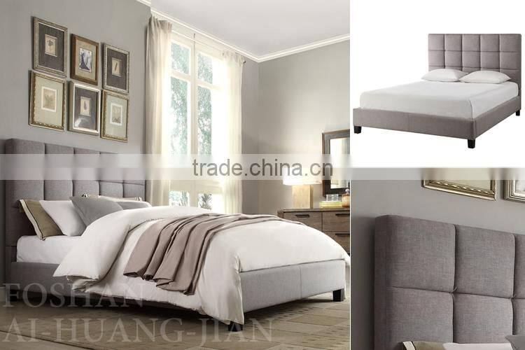 cheap modern fasion headboard latest design fabric bed