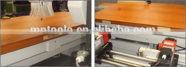 Lock boring machine for door production