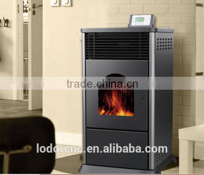 YN-050 freestanding ceramic wood burning fireplace
