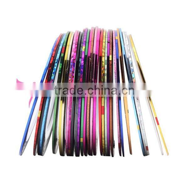New Nail Art self-adhesive nail art stripping tape,nail stripping tape roll
