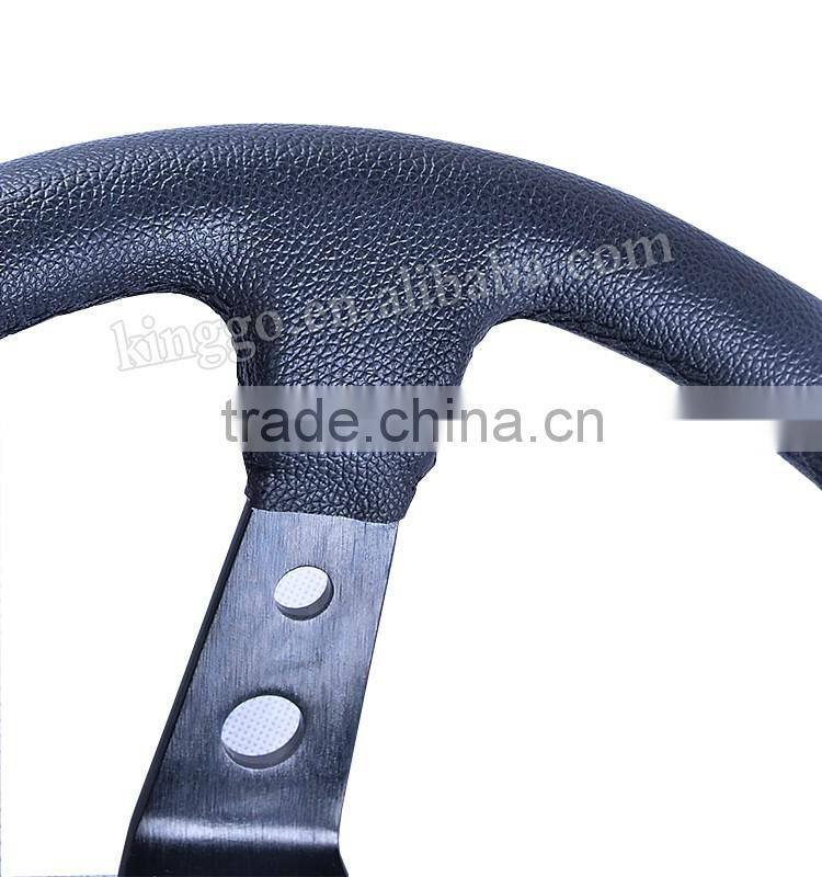 Universal PVC RACING CAR STEERING WHEEL 350mm
