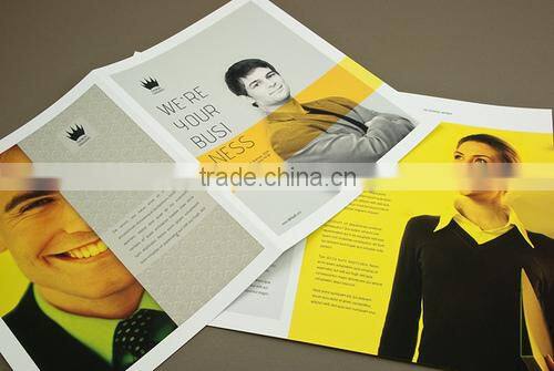 high quality colorful printing leaflet and flyers printing