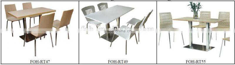 food hall furniture table and chair (FOH-RT47)