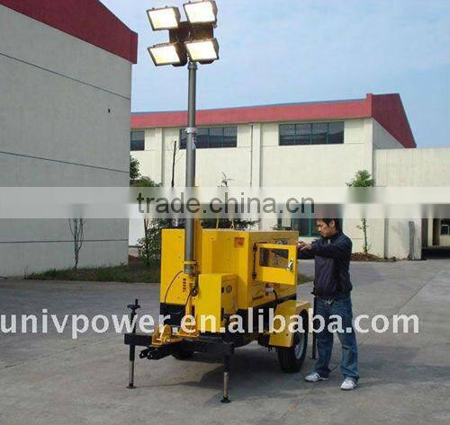 5kw diesel engine generator light tower