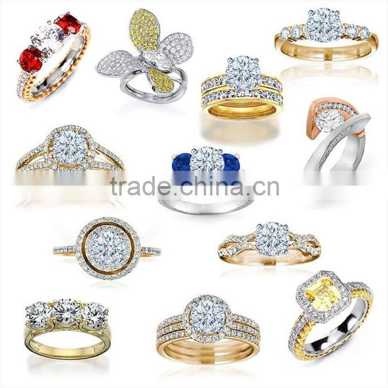 Latest gold ring designs for girls with high quality