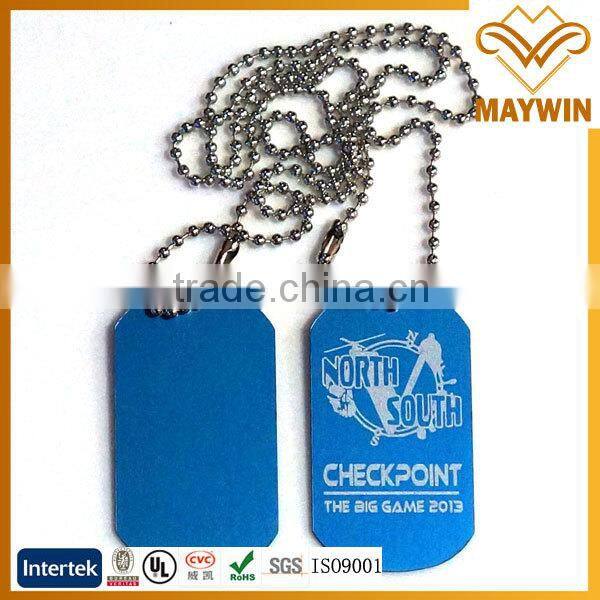 High quality metal engraved dog tag
