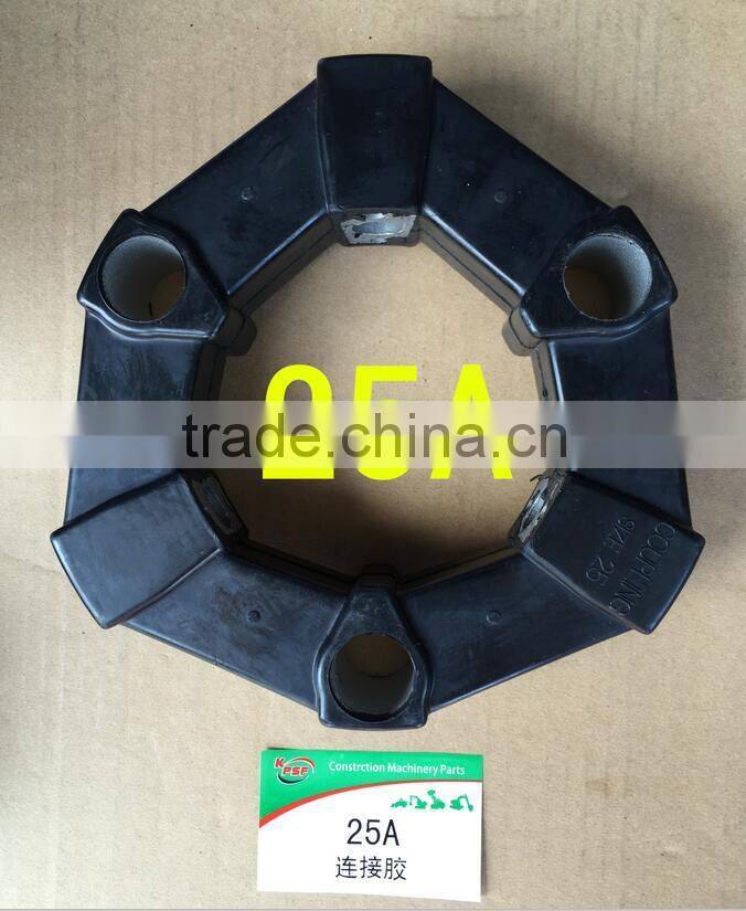 excavator parts EX50 EX100 SK100-3 EX200-3 engine 25A rubber coupling assy