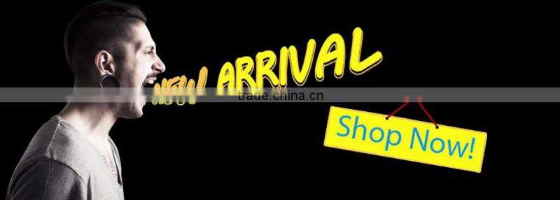 Charming design wholesale custom clear ear spiral glass plug