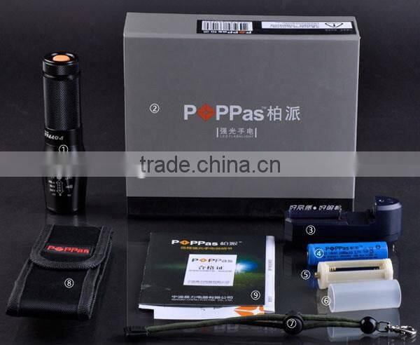 878 most powerful Waterproof led flashlight torch super led flashlight torch