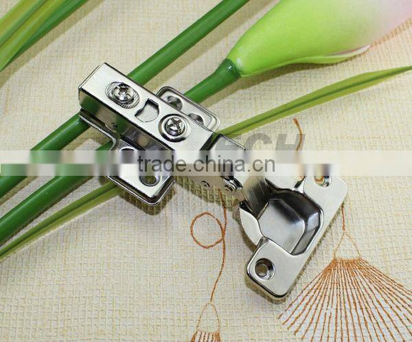 high quality Iron hydraulic half overlay kitchen corner cabinet hinges