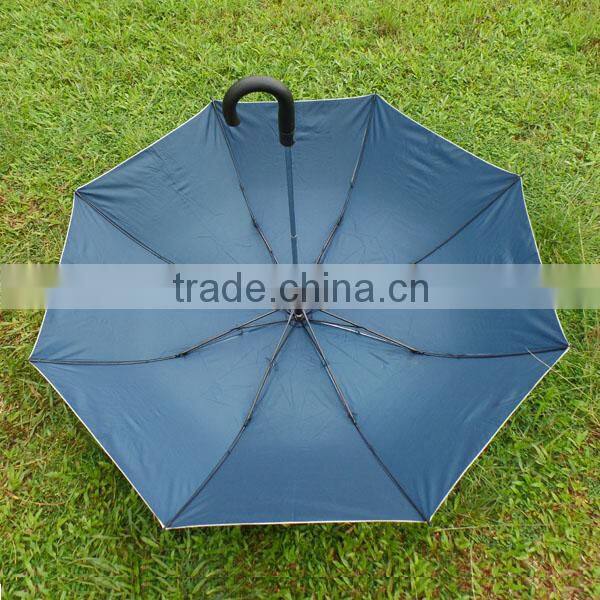 Silver-coated outdoor car parasol