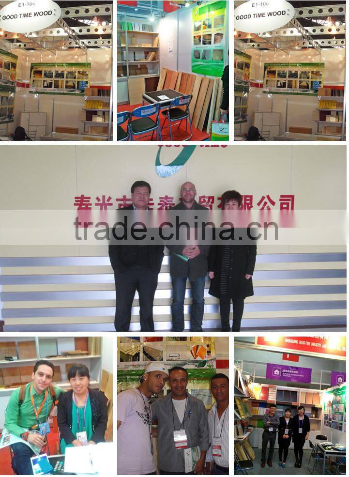 wooden grain melmained MDF board Modern large simple cheap dressing table