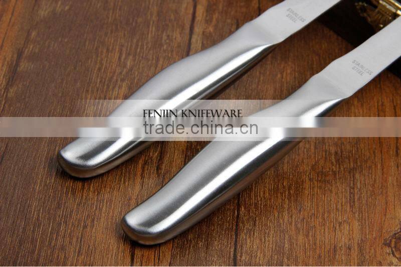 6-pcs Stainless Steel Serrated Steak Knife with Wooden Box