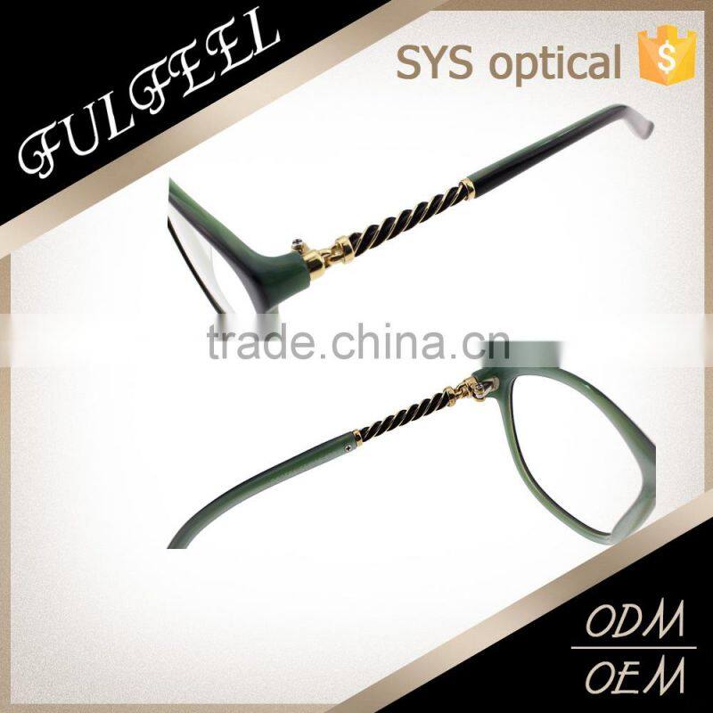 Top Quality Low Price Oval Shape Acetate Eyeglass Optical Frame For Ladies