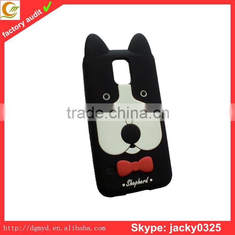 factory supply good price hot sale animal shaped silicone phone case
