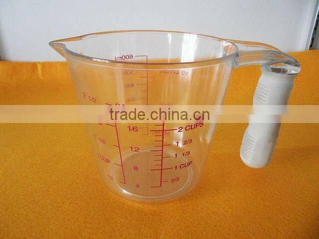 600ML transparent plastic Digital measuring cup scale