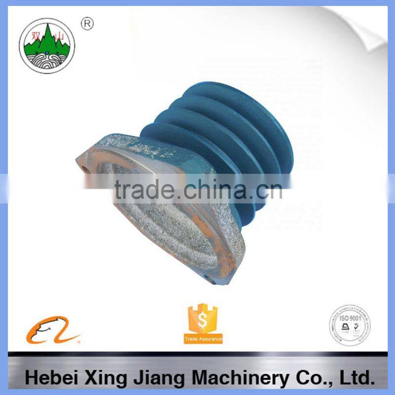 Diesel engine spare parts casting iron pulley belt pulley