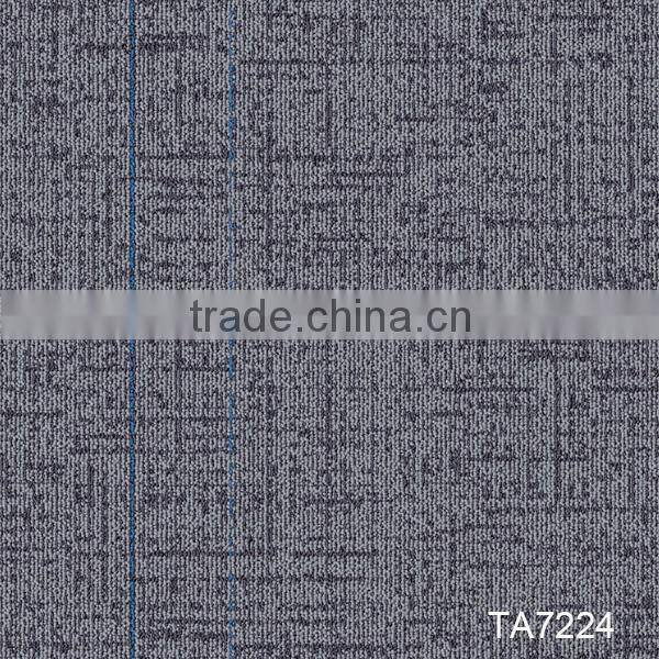 Modern pattern machine-made carpet tile for office