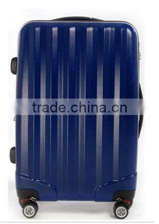 2015 china factory trolley case hot sell iron semitransparent ABS+PC carry-on luggage/carry-on travel bag/carry-on suitcase