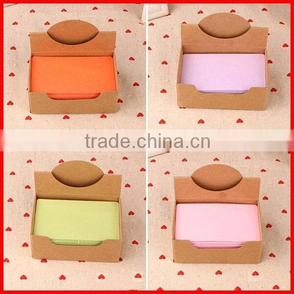 Fashion Cheap Colorful Blank Paper Card Wholesale