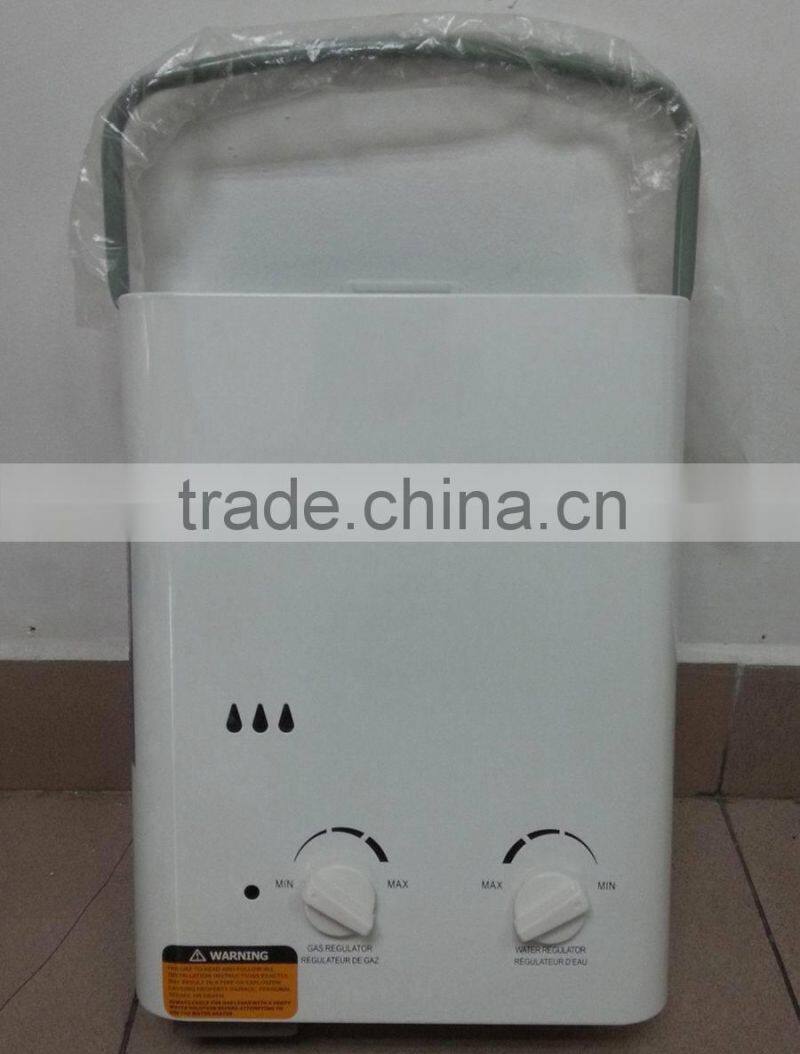Portable 5L~6L TANKLESS INSTANT HOT WATER HEATER GAS WATER HEATER BOILER with carry handle