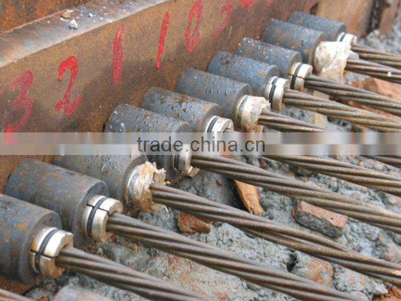 prestressed single steel wire anchorage