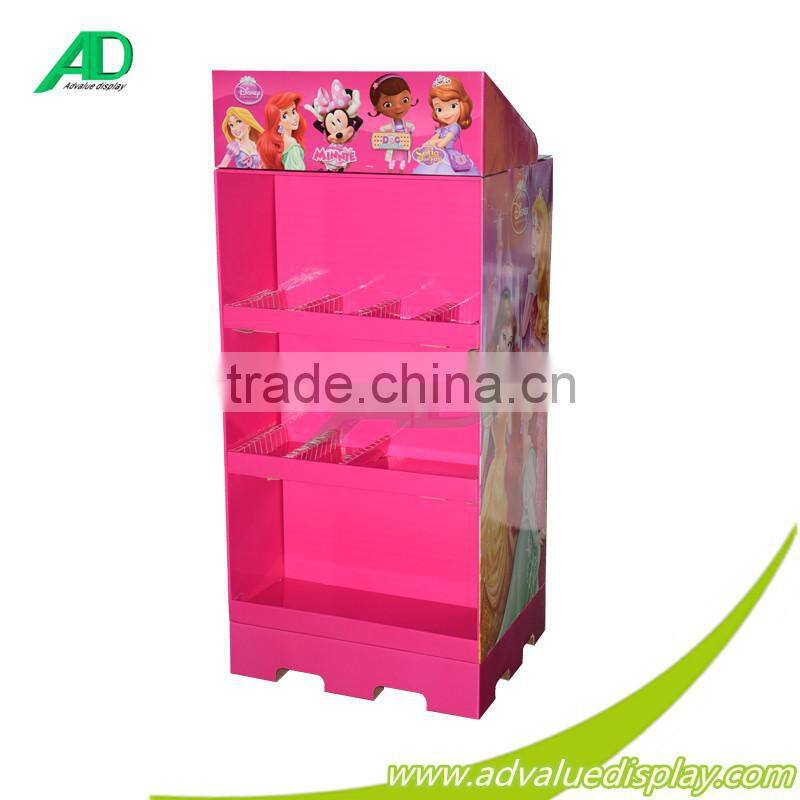 Warehouse Equipment Heavy Duty Ragdoll Cardboard corrugated pop retail pallet displays