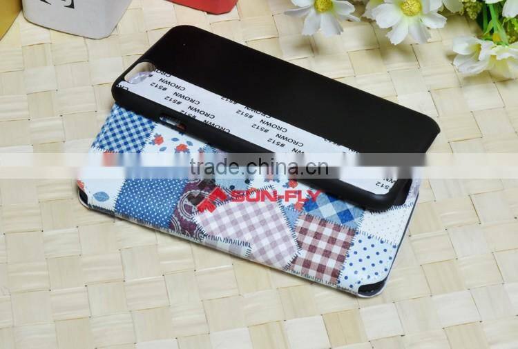 3d sublimation film for iphone 6 case High quality Blank sublimation case for iphone 6