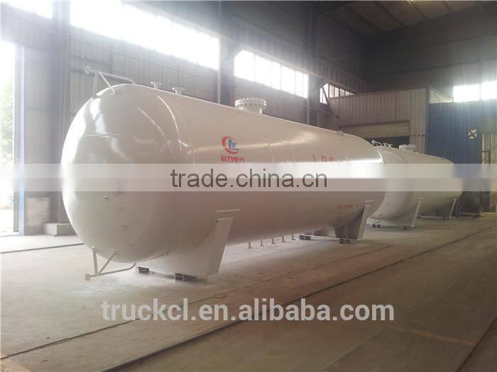 propane lpg tanker 50cbm 50000liters lpg mounted bullet for Nigeria