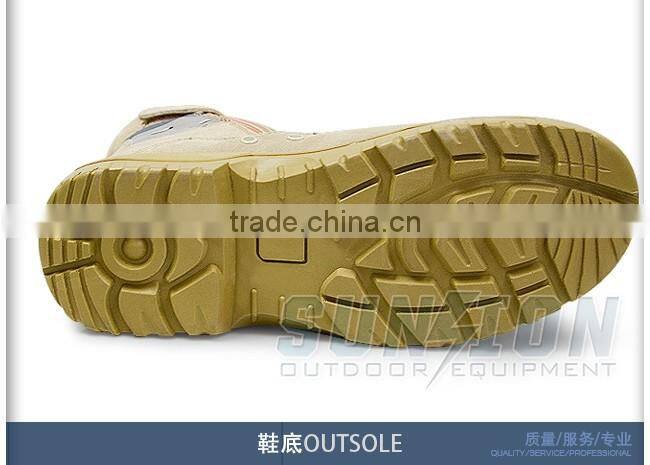 Super Lightweight Tactical waterproof cowhide leather Desert Boots