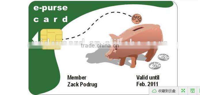 ISO7816 pvc blank SLE4428 ic card