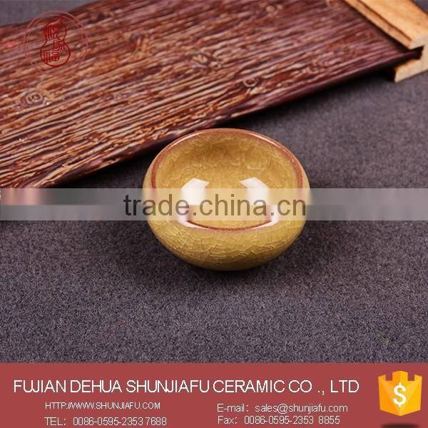 Dark Bule Ceramic Ice Crack Glaze Cups, Bulk Tea Cups Wholesale