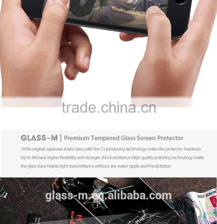 GLASS-M Anti Glare Tempered Glass for iPhone SE