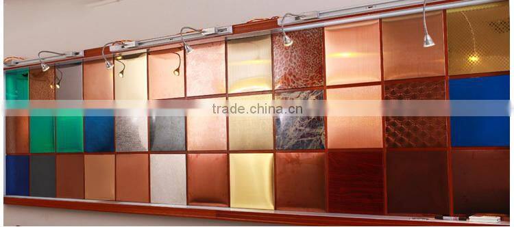 Alibaba Seller 201 etched Stainless Steel Sheet for Elevator Wall Decor