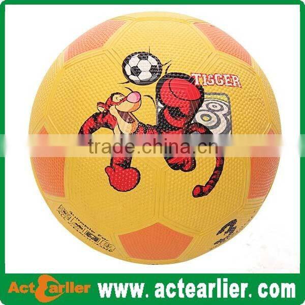 particle surface rubber soccer ball