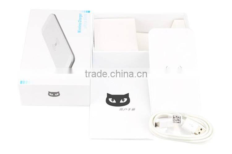 High quality qi wireless charger wireless phone charger and wireless charger power bank