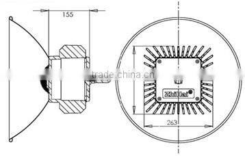 High Quality Super Power 60w Led Workshop Light FACTORY , HIGH BAY REPLACE 600W HID HPS (TUV, UL,SAA,CE,ISO9000&Rohs)