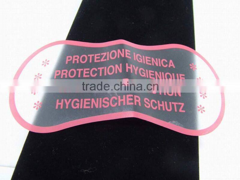 Wholesale logo printed die cut private customized printed paper adhesive stickers