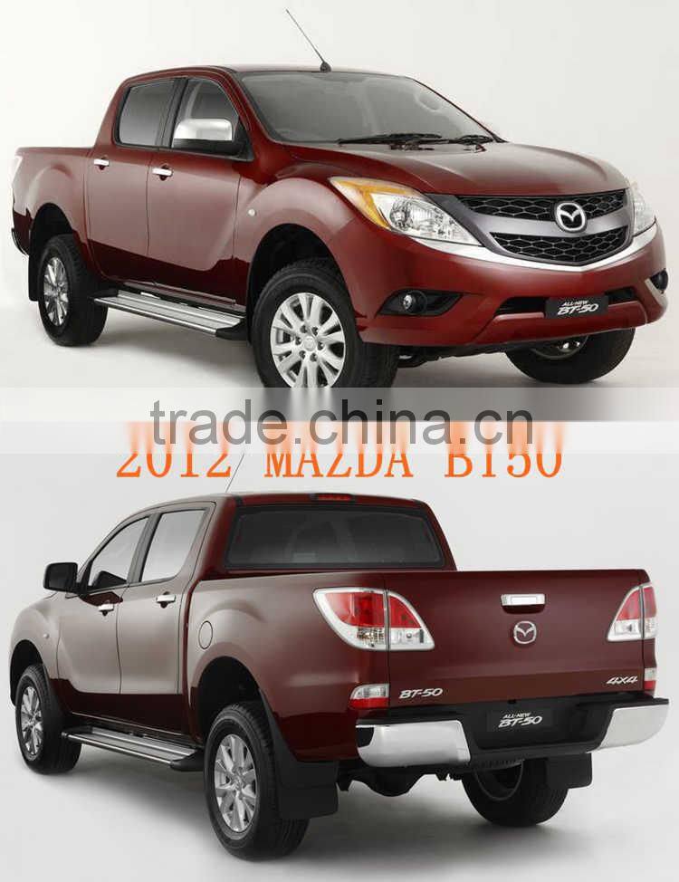 CHROME TAIL GATE TAILGATE ACCENT COVER MAZDA BT50 BT-50 2012 2013 2014