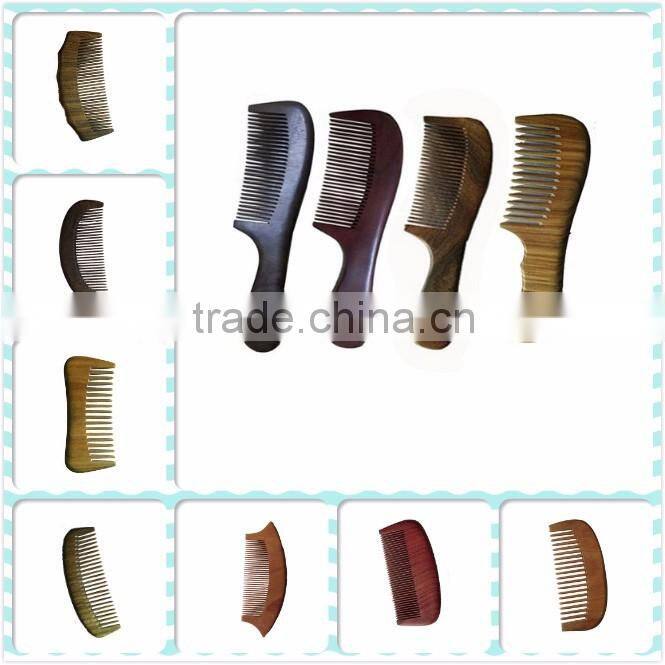 2016 New Design Violet Handmade Wood Comb