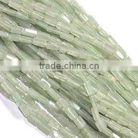 Gray Moonstone Tube Beads