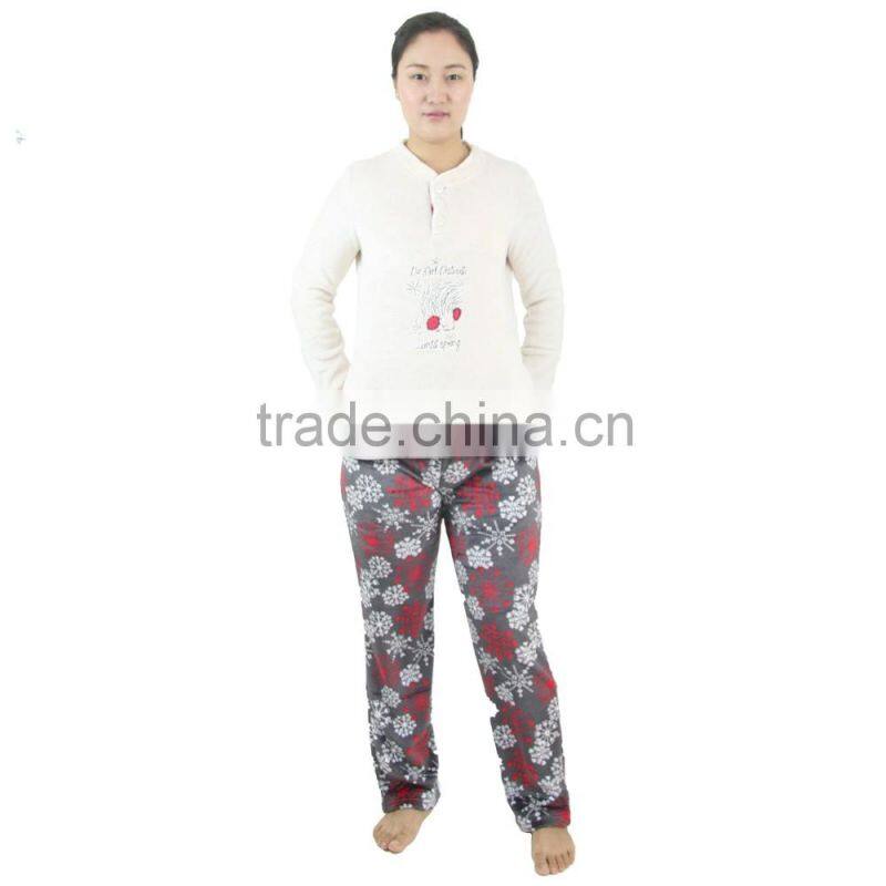 Kevince boys 3pcs set pyjama set jersey + polar fleece OEM factory directly