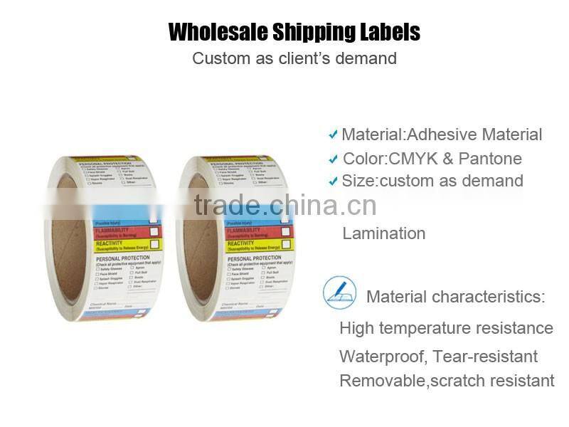 Antistatic Security Numbered Adhesive Label In Wholesale Shipping Labels