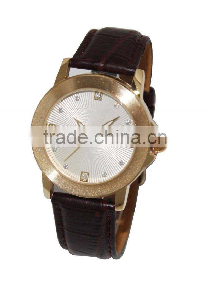Best price Hot Selling Wholesale Unisex Beautiful Fashion Leather Watch